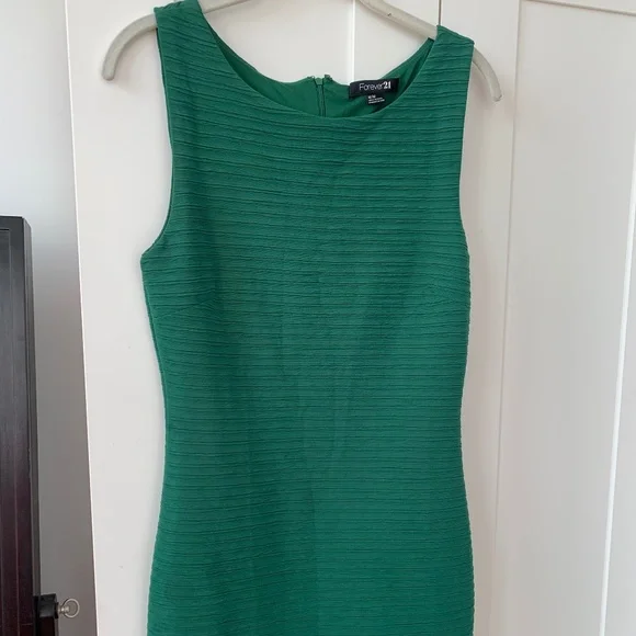 jackie o green dress Beautiful Work Kelly Green Babydoll Dress – Shop the Mint main image 1